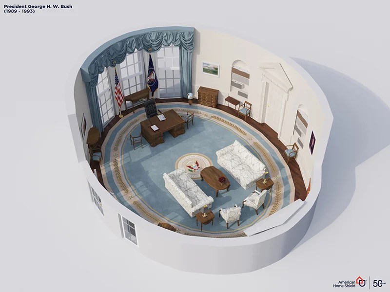 The Evolution of the Oval Office Décor American Home Shield