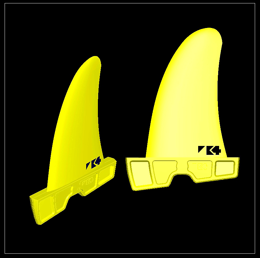 K4 Fins Bubble Freestyle Fin 4boards
