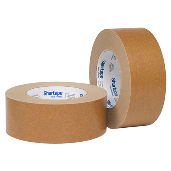 3/4" x 60 YD Packaging Grade Kraft Flatback Paper Tape Subotnick