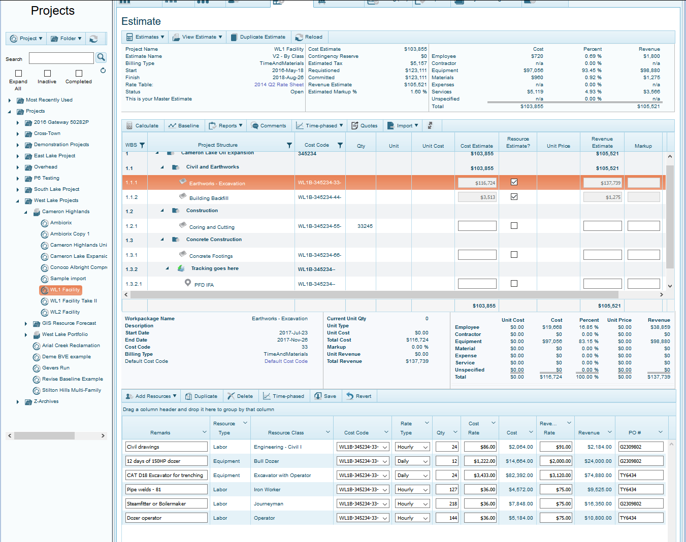 Industrial and Pipeline Contractors 4castplus Project Cost Management