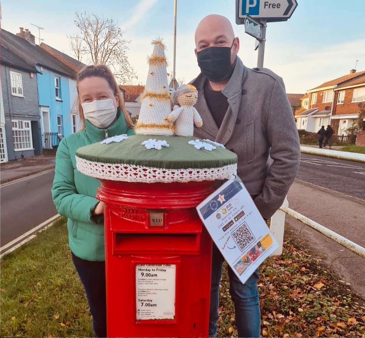 St Albans Bin Collection Christmas 2024 Tiffi Gertrude