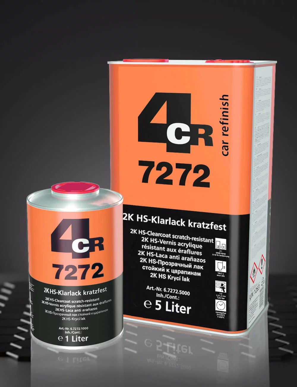 7272 2K HSClearcoat 21 scratchresistant 4CR