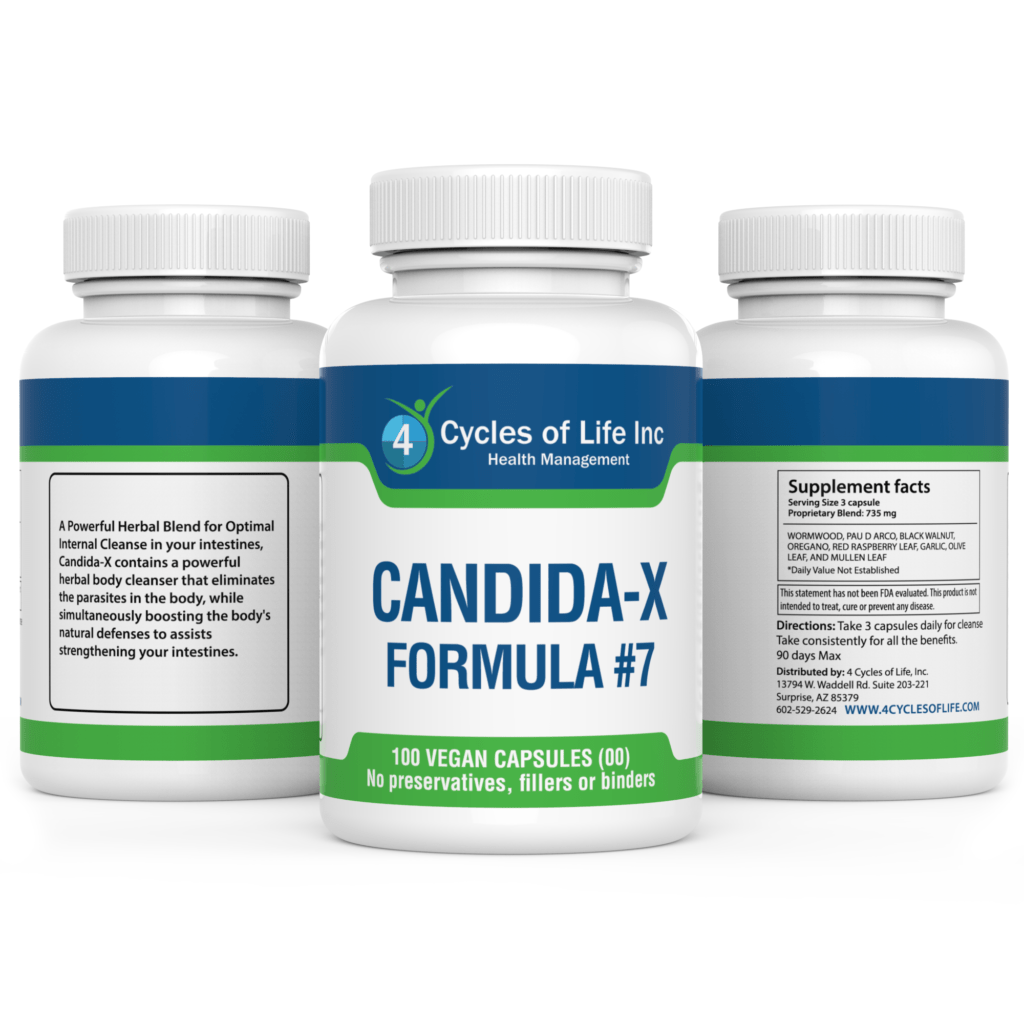 CandidaX (Restoration Formula 7) 4 Cycles of Life Inc