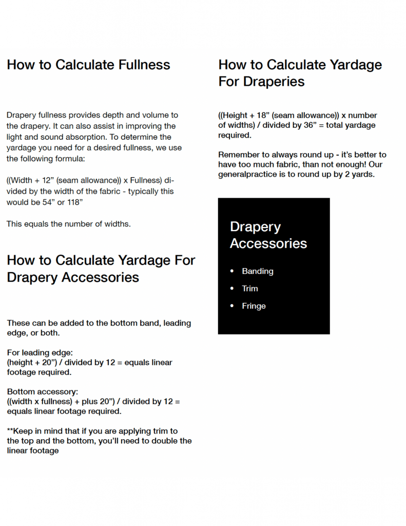 How To Design And Order Custom Drapery