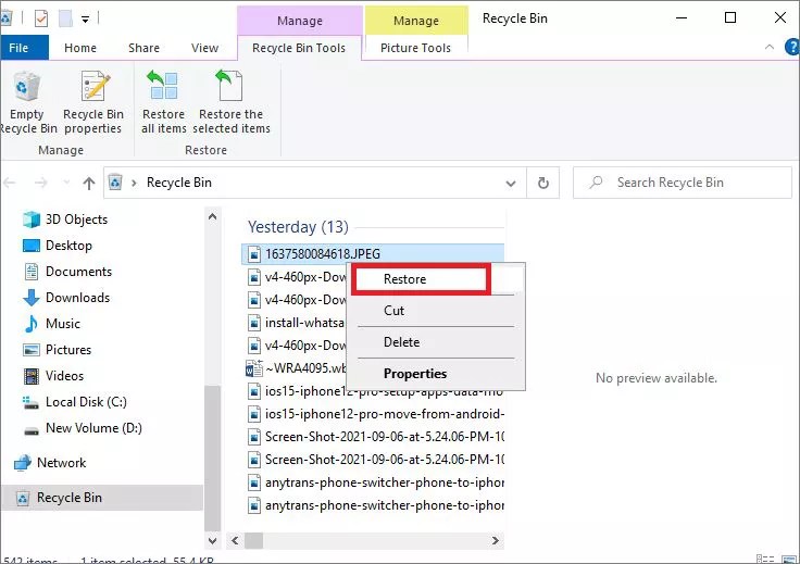 How to Restore Permanently Deleted Files Windows 11/10