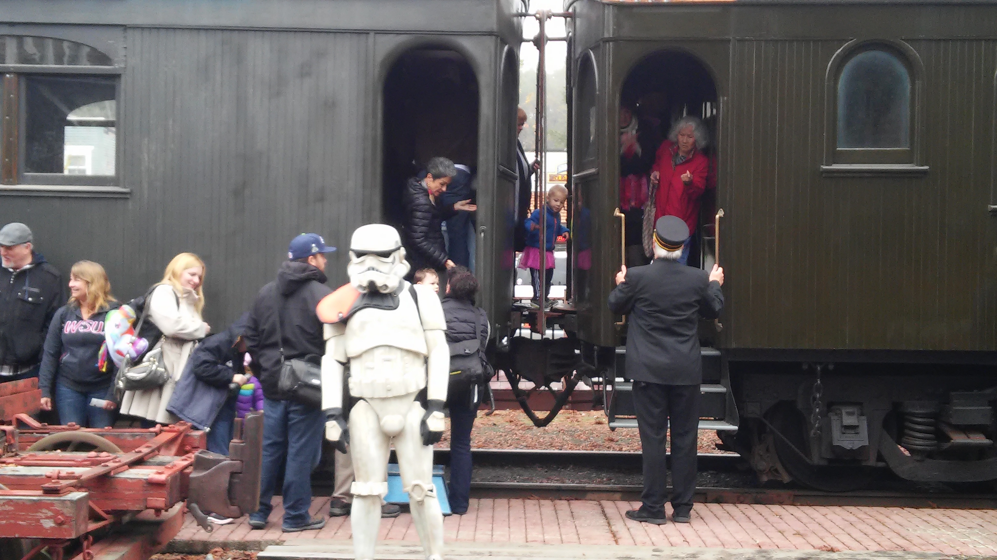 All Aboard the Halloween Train at the Northwest Railway Museum