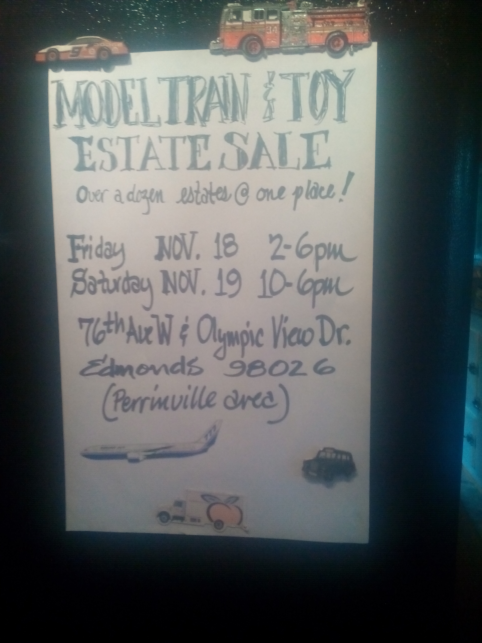 Model Railroad Estate Sale, Including Enloe Estate, on Friday and