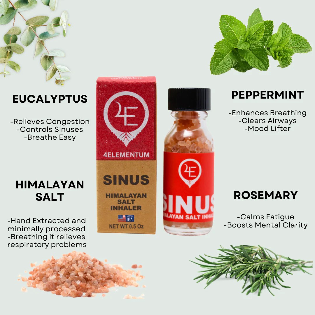 SINUS HIMALAYAN SALT INHALER 4Elementum4