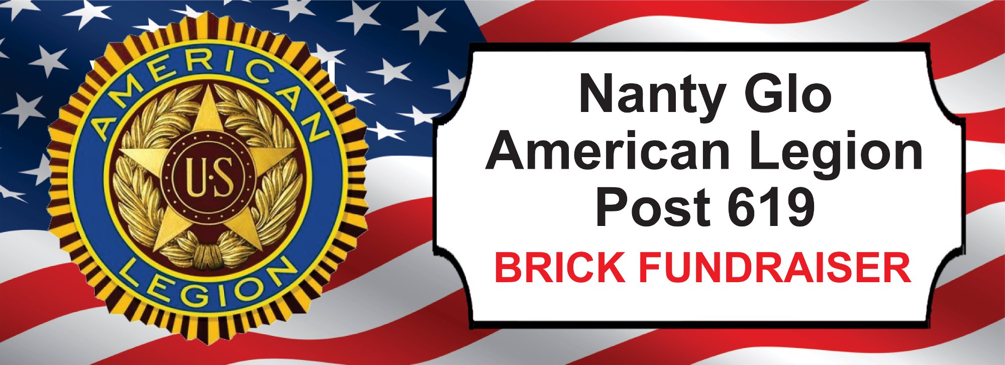 Nanty Glo American Legion Post 619 Brick Fundraiser