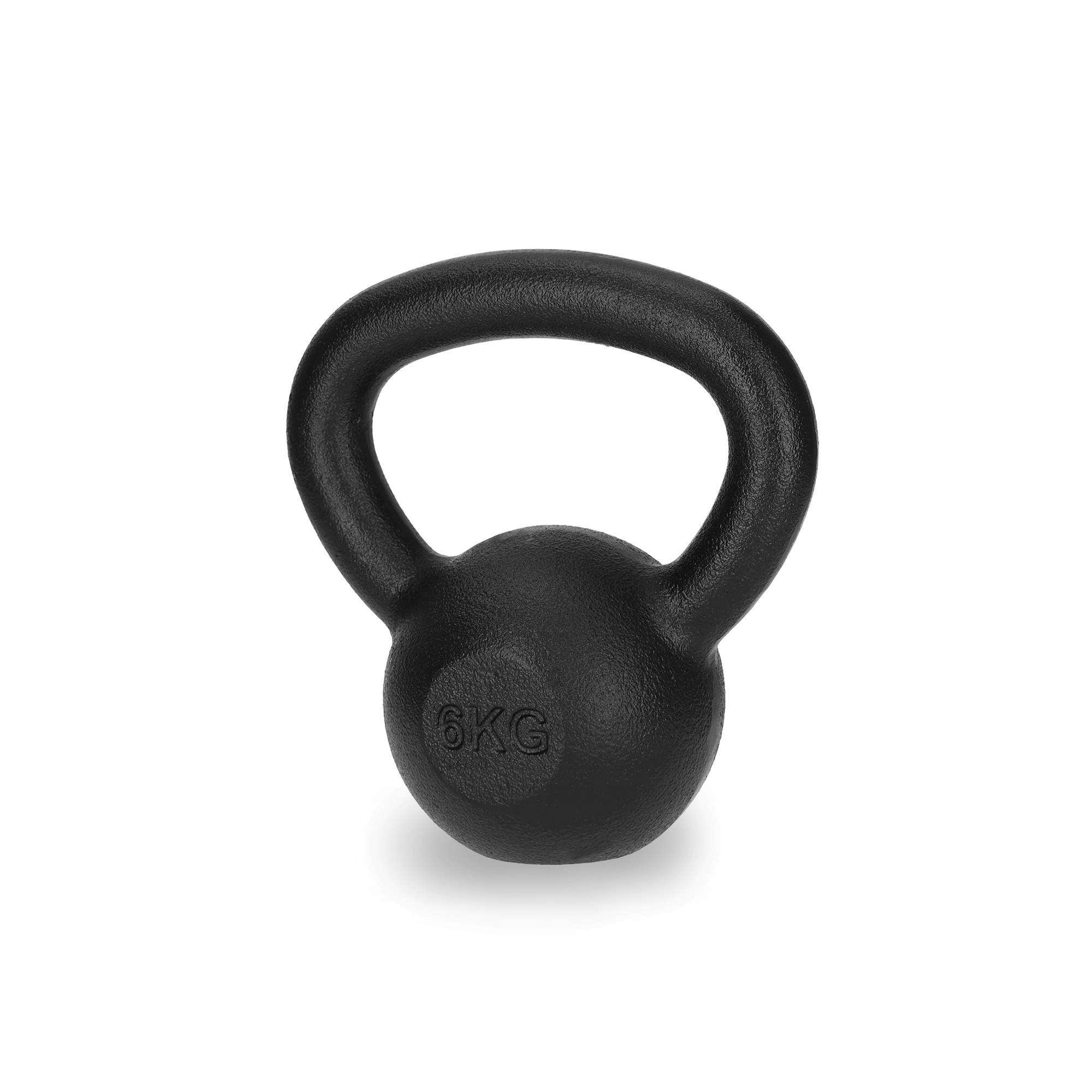 Kettlebell odważnik żeliwny 6 kg 6 kg SIŁOWNIA I FITNESS \ TRENING