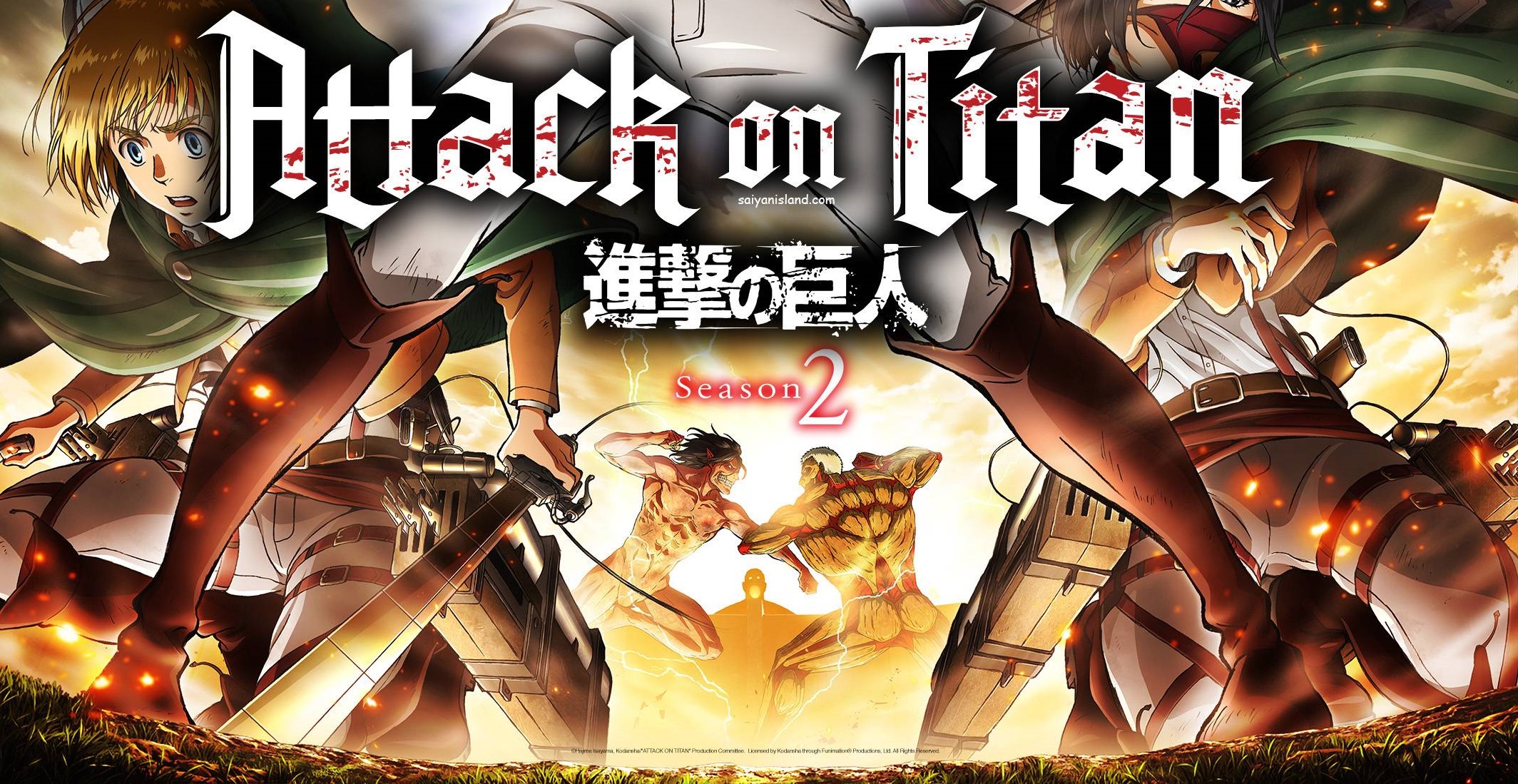 New Attack on Titan Season 2 Key Visual Released 4 Geeks Like You