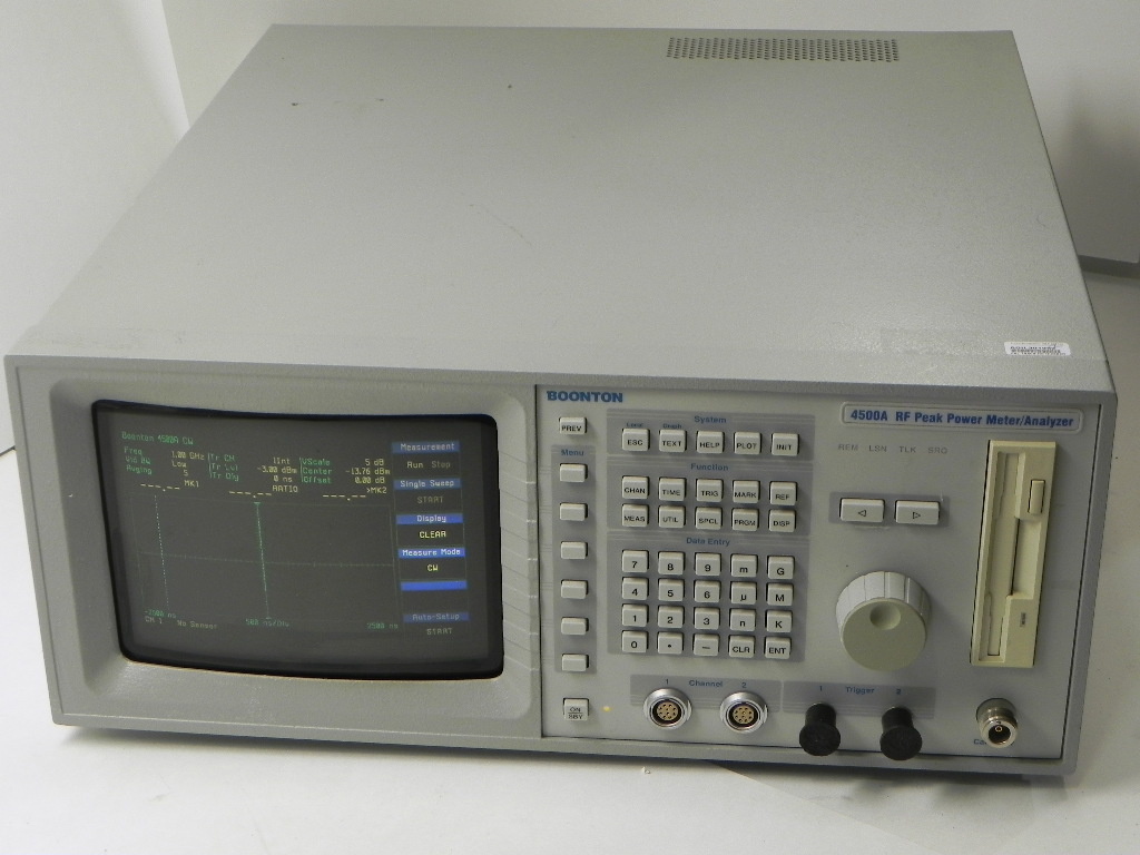 Boonton 4500A01 Peak Power Analyzer / Meter RF