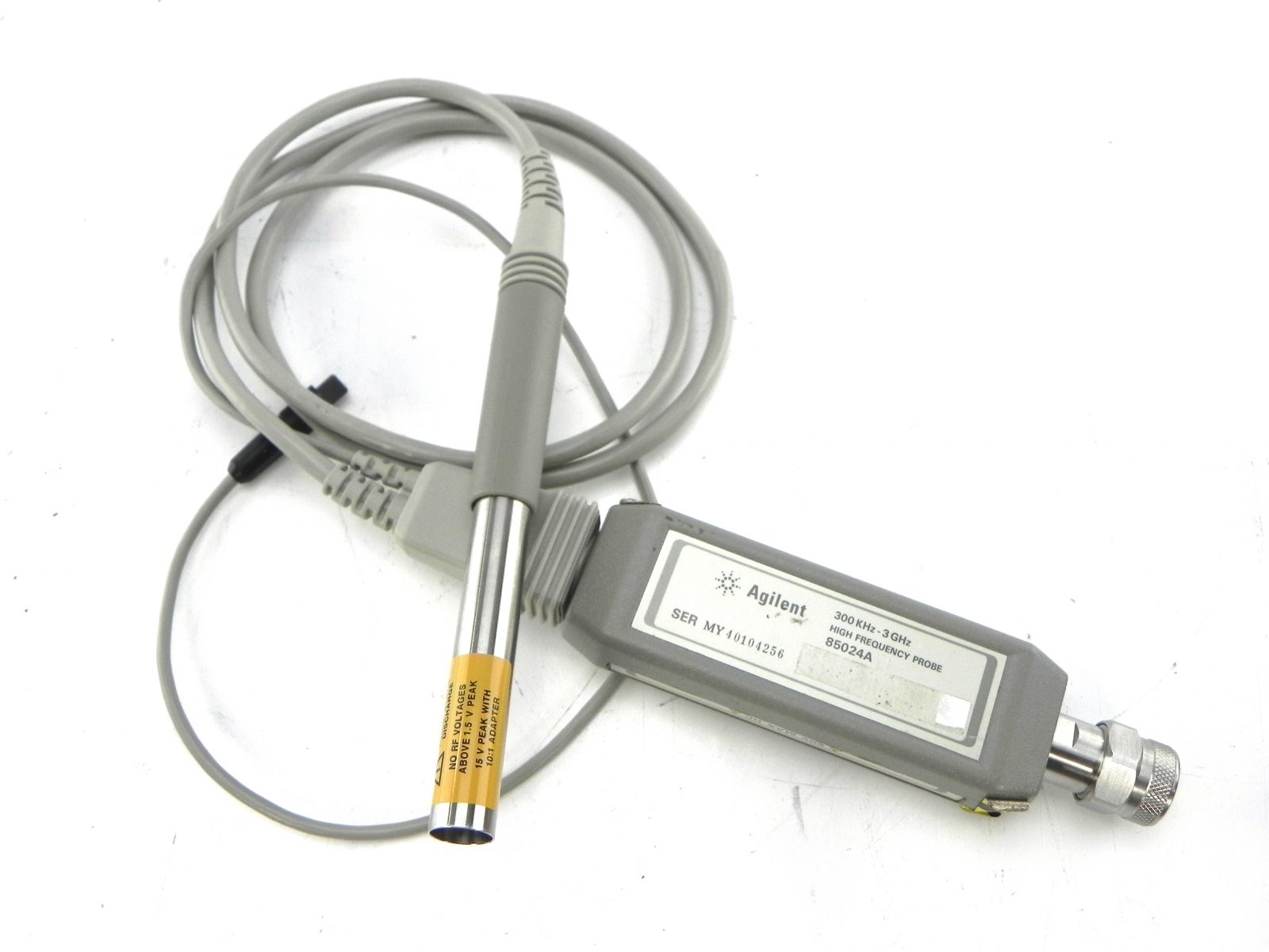 HP/Agilent 85024A HighFrequency Probe, 300 kHz to 3 GHz Sell, Rent