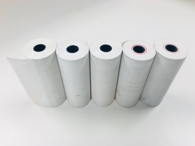 Seiko NAP0116025 Thermal Paper Rolls, Lot of 5 116mm X 25mm Lot of 5