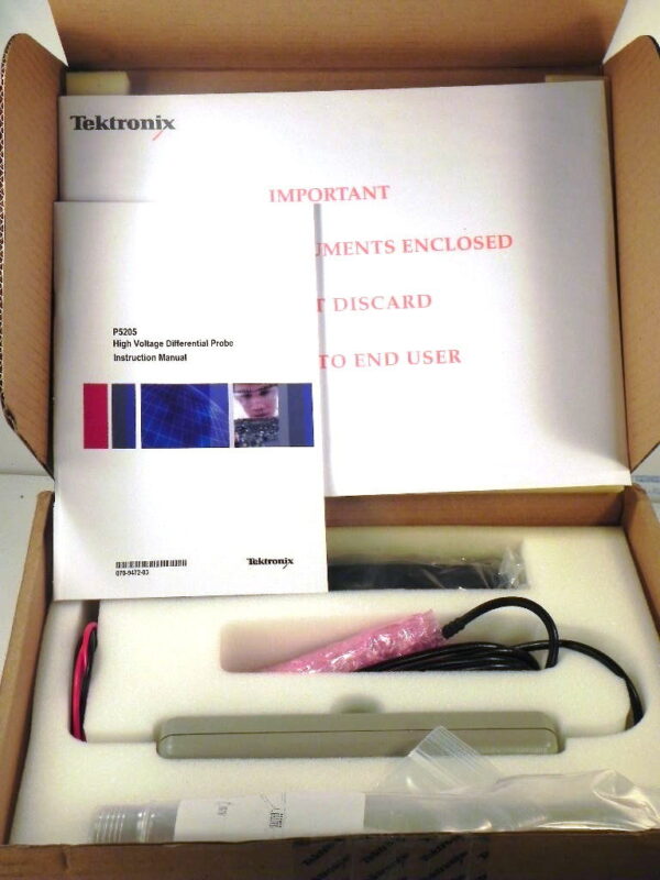 Tektronix P5205 High Voltage Active Differential Probe