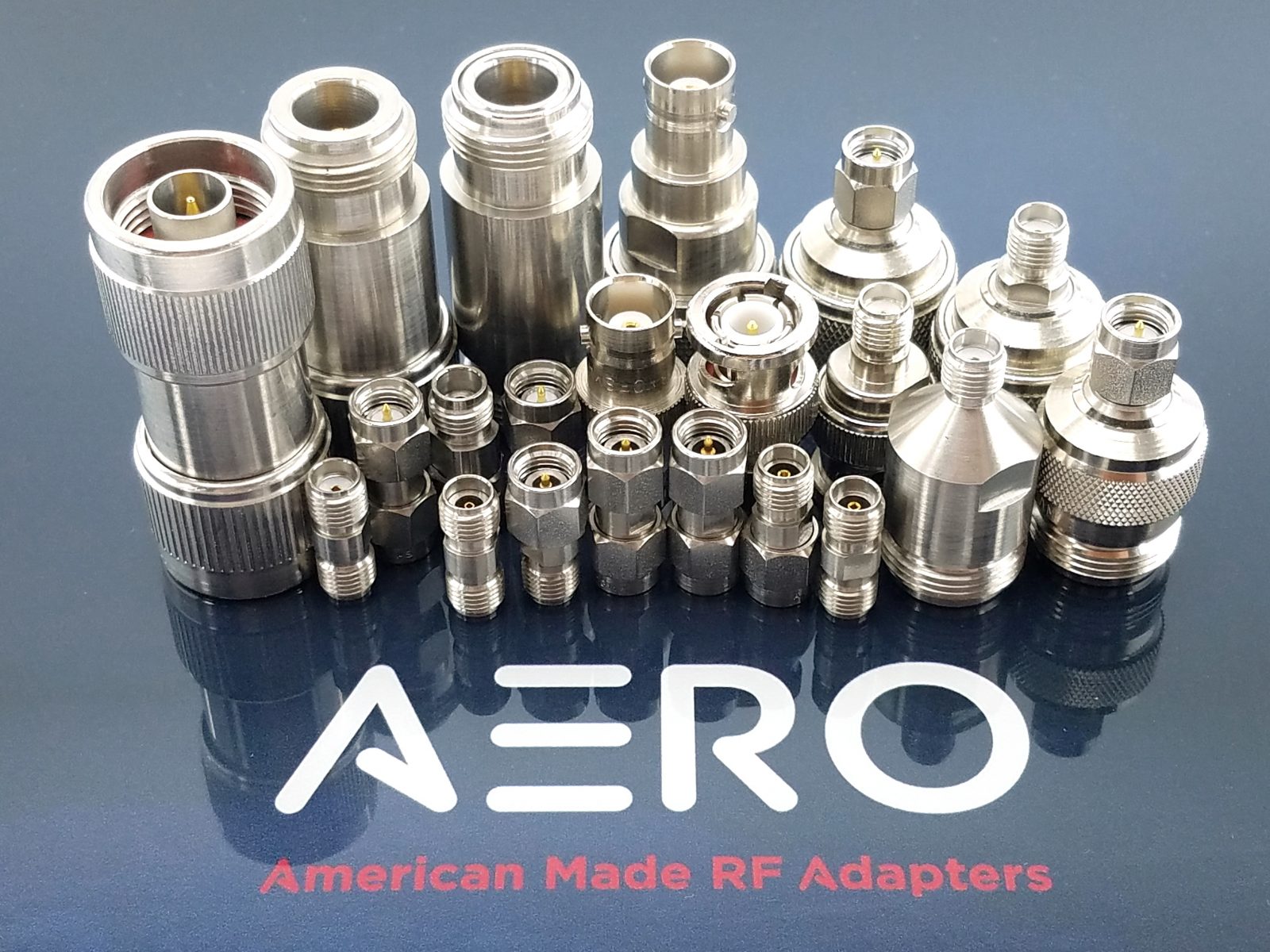 AERO RF Adapters, Made in the USA Global Test Equipment