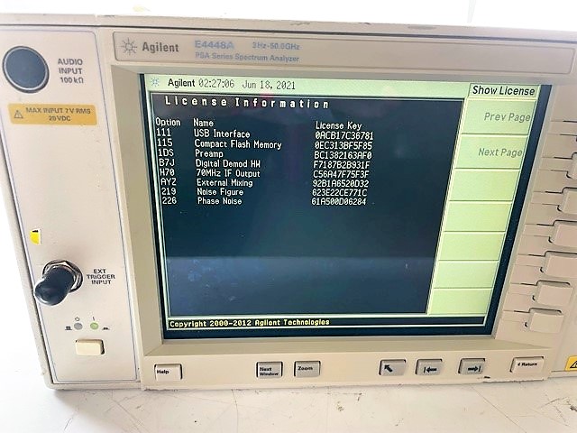 E4448A Agilent Keysight PSA Series High Performance, 50% OFF