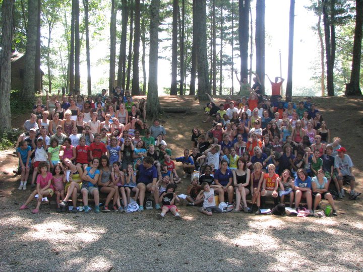 group shot WindhamTolland 4H Camp