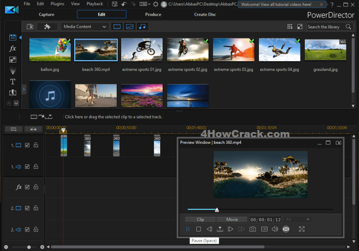 CyberLink PowerDirector Ultimate 19.0.2325.0 Full Crack