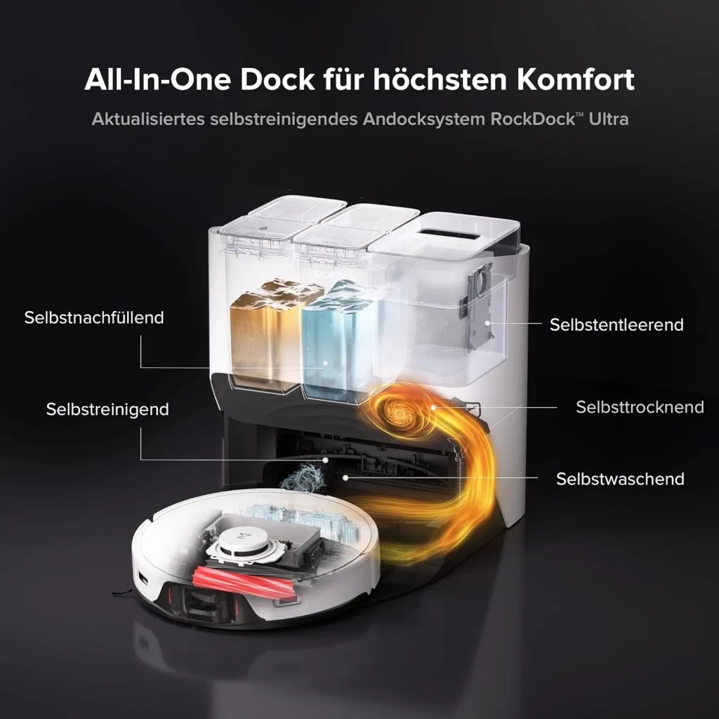 Roborock S8 Ultra mit Absaug und Wasserstation 100 Euro günstiger als