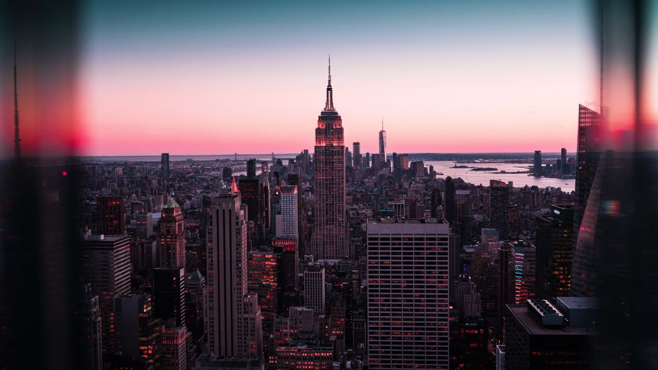 Empire State Building 4K Wallpaper, New York City