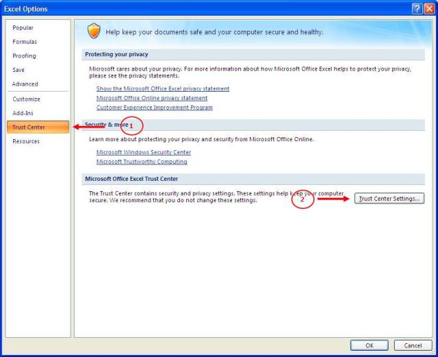 Bagaimana Cara Mengaktifkan Microsoft Excel 2007