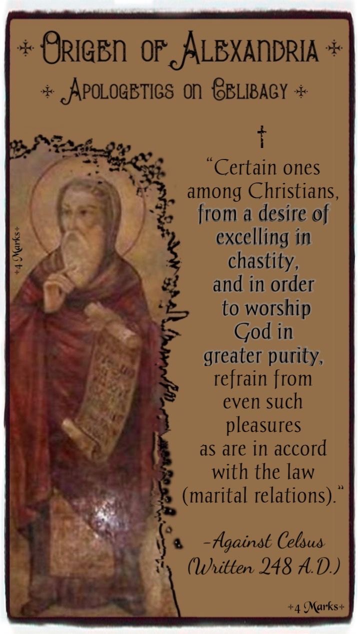 Church Father Origen of Alexandria The 4 Marks