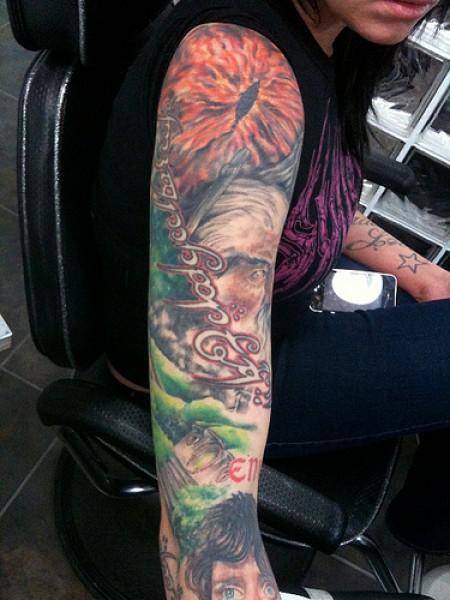 Amazing Tattoos Inspired By Lord Of The Rings | Miho 600_x_450_jpg
