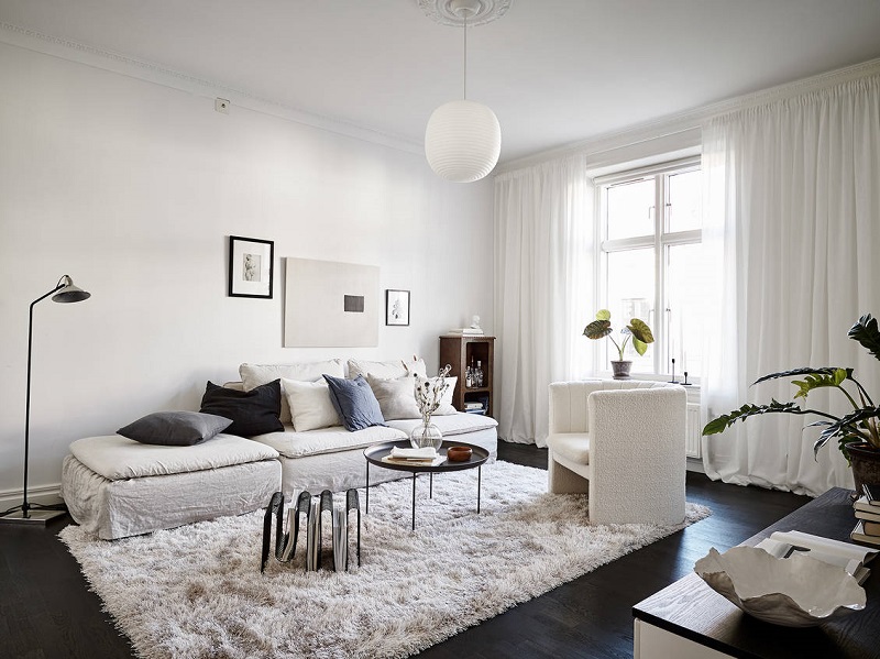 Choosing the Right Design of Small White Living Room 4Nids