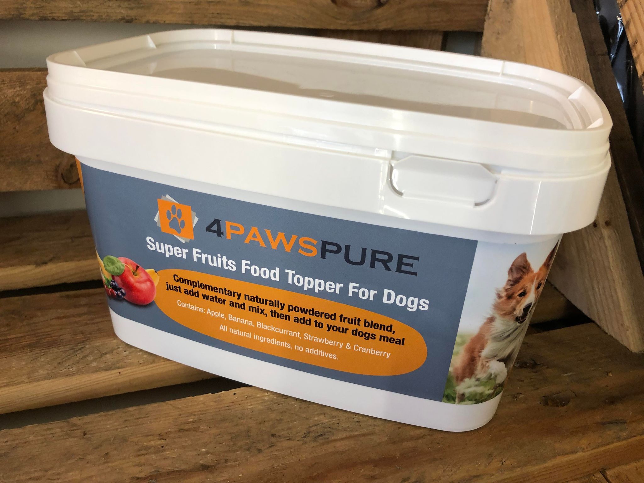 Super Fruit Food Topper For Dogs 4PAWSRAW