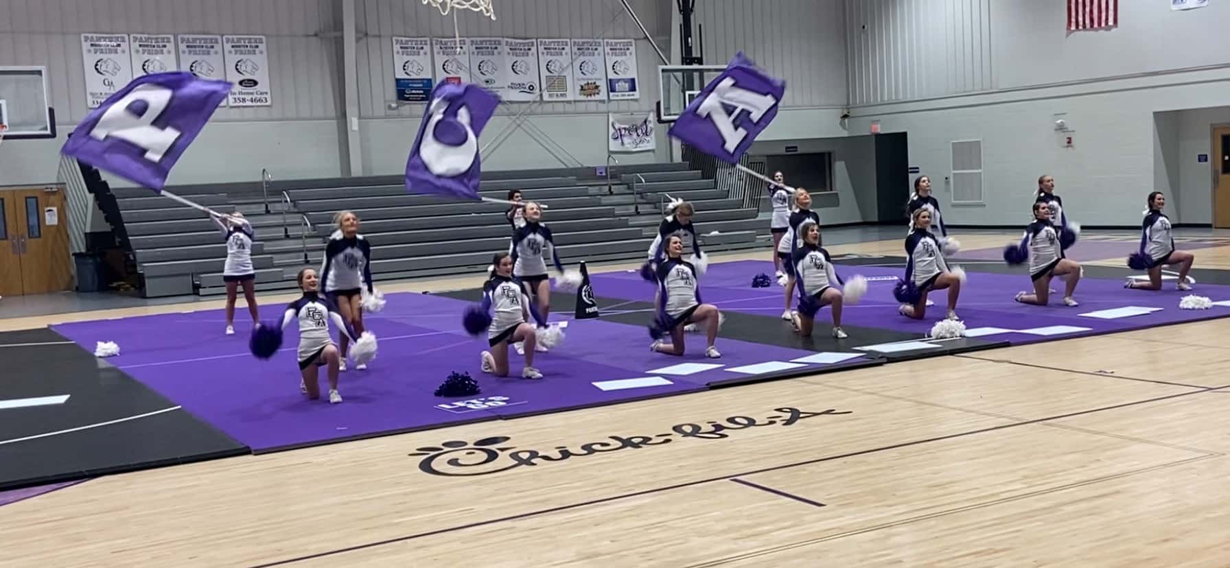 PCA's Competitive Cheer Team Places In National High School