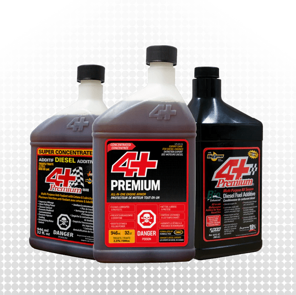 Diesel Performance & Fuel Efficiency Additive 4+ Premium Diesel
