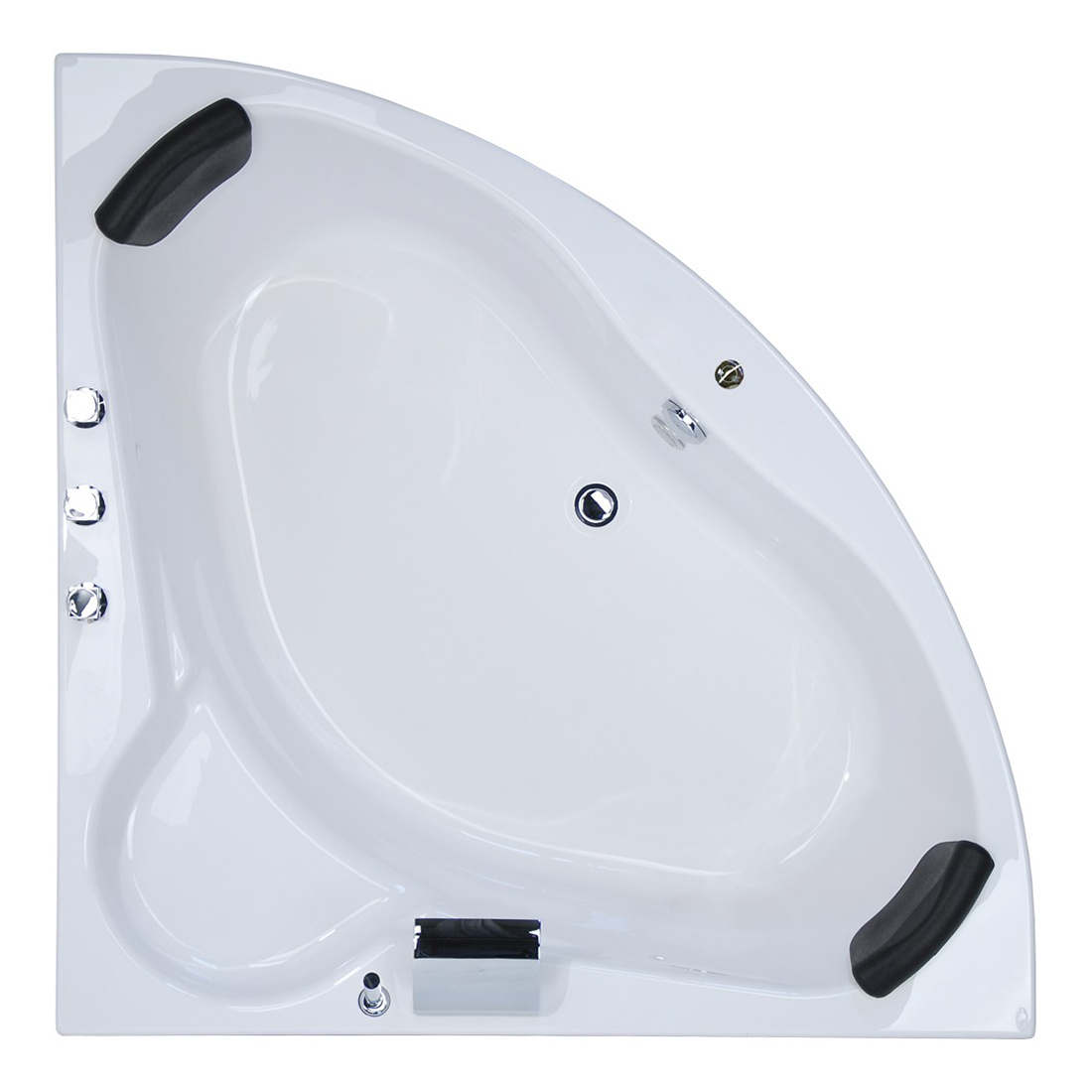 Große Luxus Badewanne BERMUDA als EckVariante 4Pools