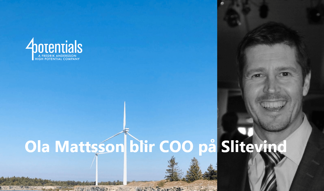 Toppjobbet på börsnoterade Slitevind AB (publ) går till en hungrig