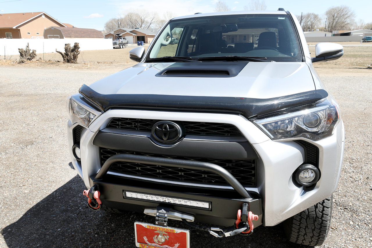 Hood scoop + bug deflector pics? Toyota 4Runner Forum