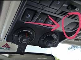 SOS - Emergency Button location blank part number | Toyota 4Runner