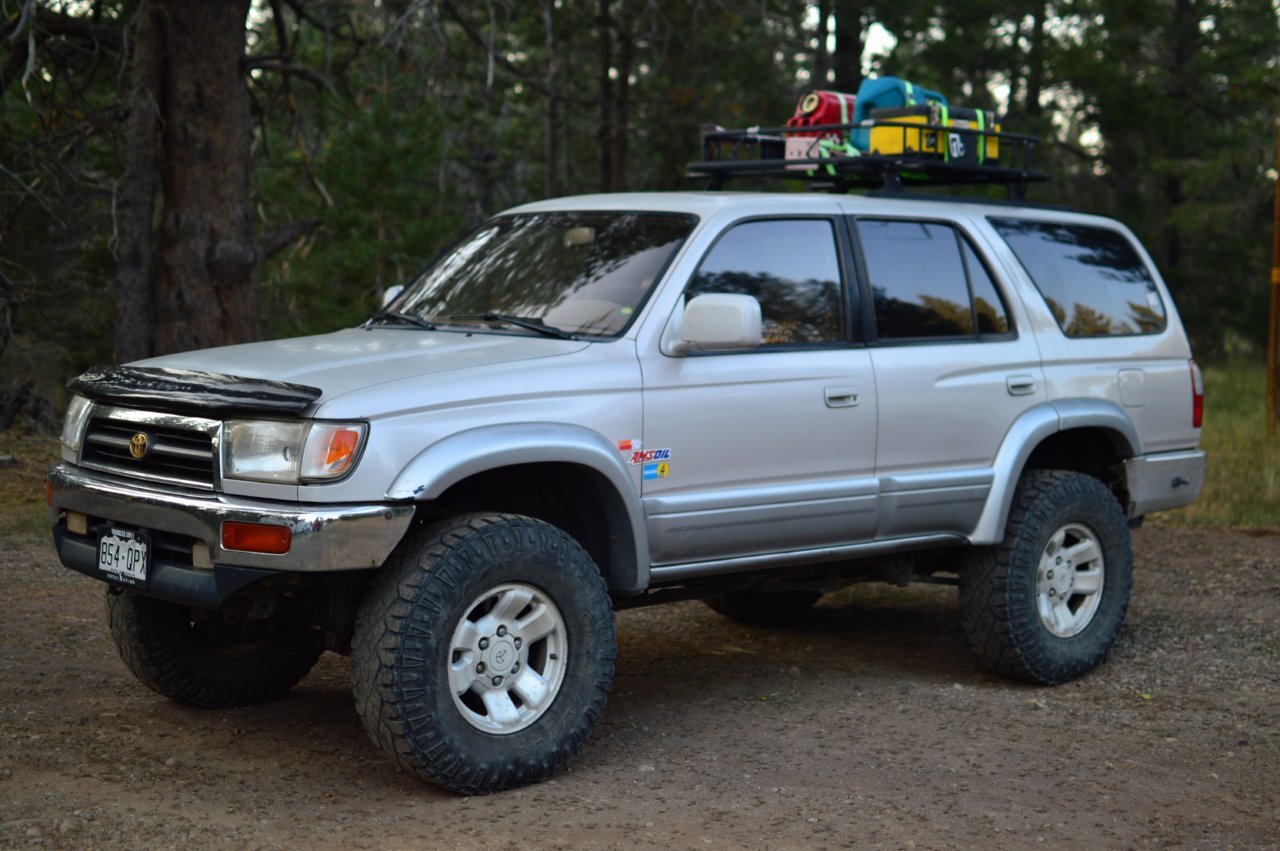 98 4Runner 3 inch ome/bilstein lift 33" duratracs (Tahoe Area) Toyota