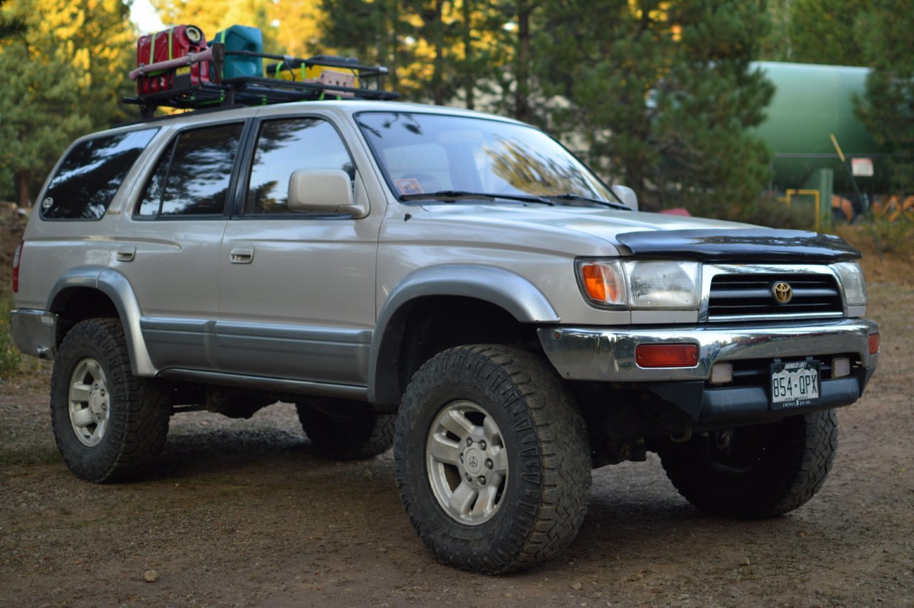 98 4Runner 3 inch ome/bilstein lift 33" duratracs (Tahoe Area) Toyota