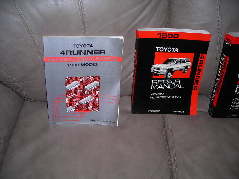 1996-2002 Toyota 4Runner Factory Service Manual