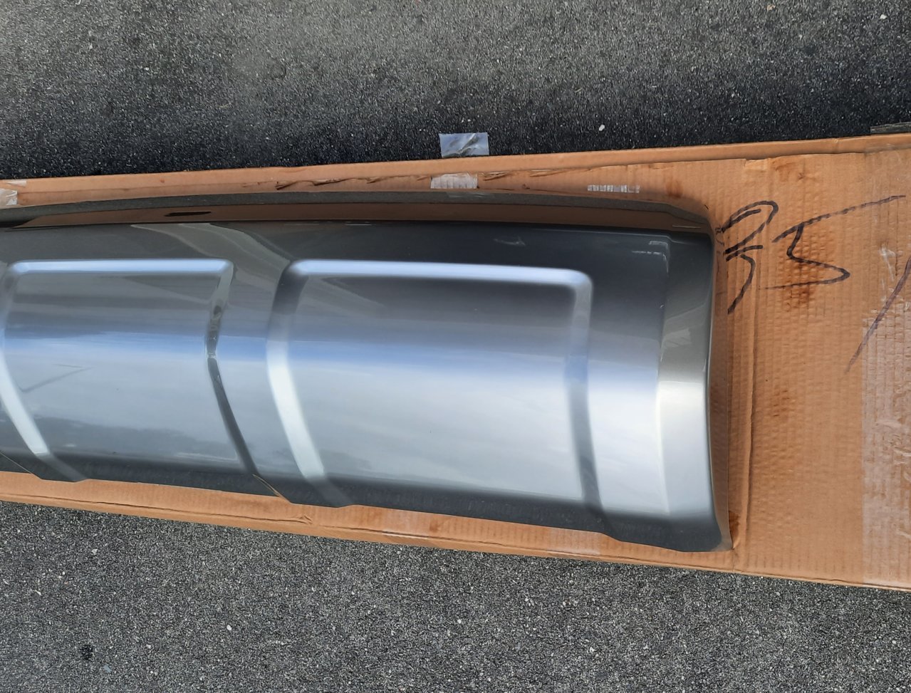 OEM Silver TRD Front & Rear Valances, New Takeoff Toyota 4Runner