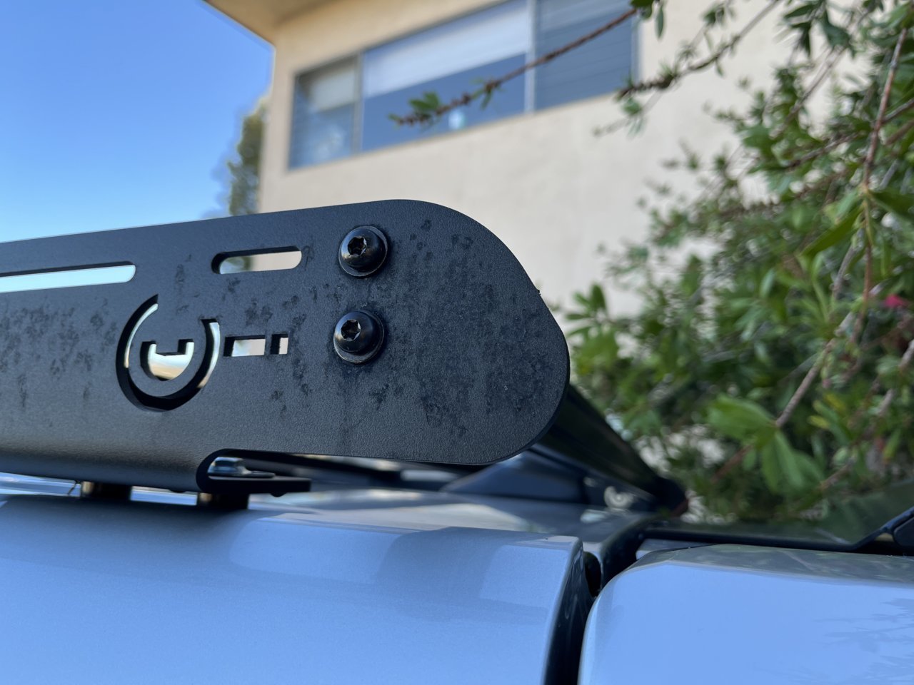 Prinsu rack water out of crossbar bolts and odd fading Toyota 4Runner