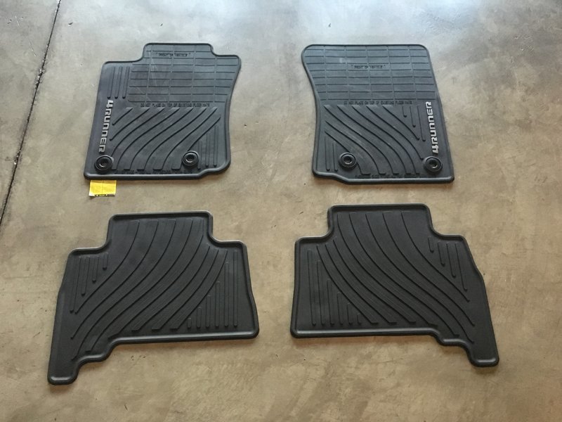 FS 2016 4Runner TRD Pro floor mats (SOLD) Toyota 4Runner Forum