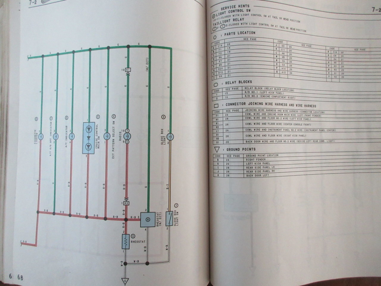 1988 4Runner Instrument Panel Lights Not Working Toyota 4Runner Forum
