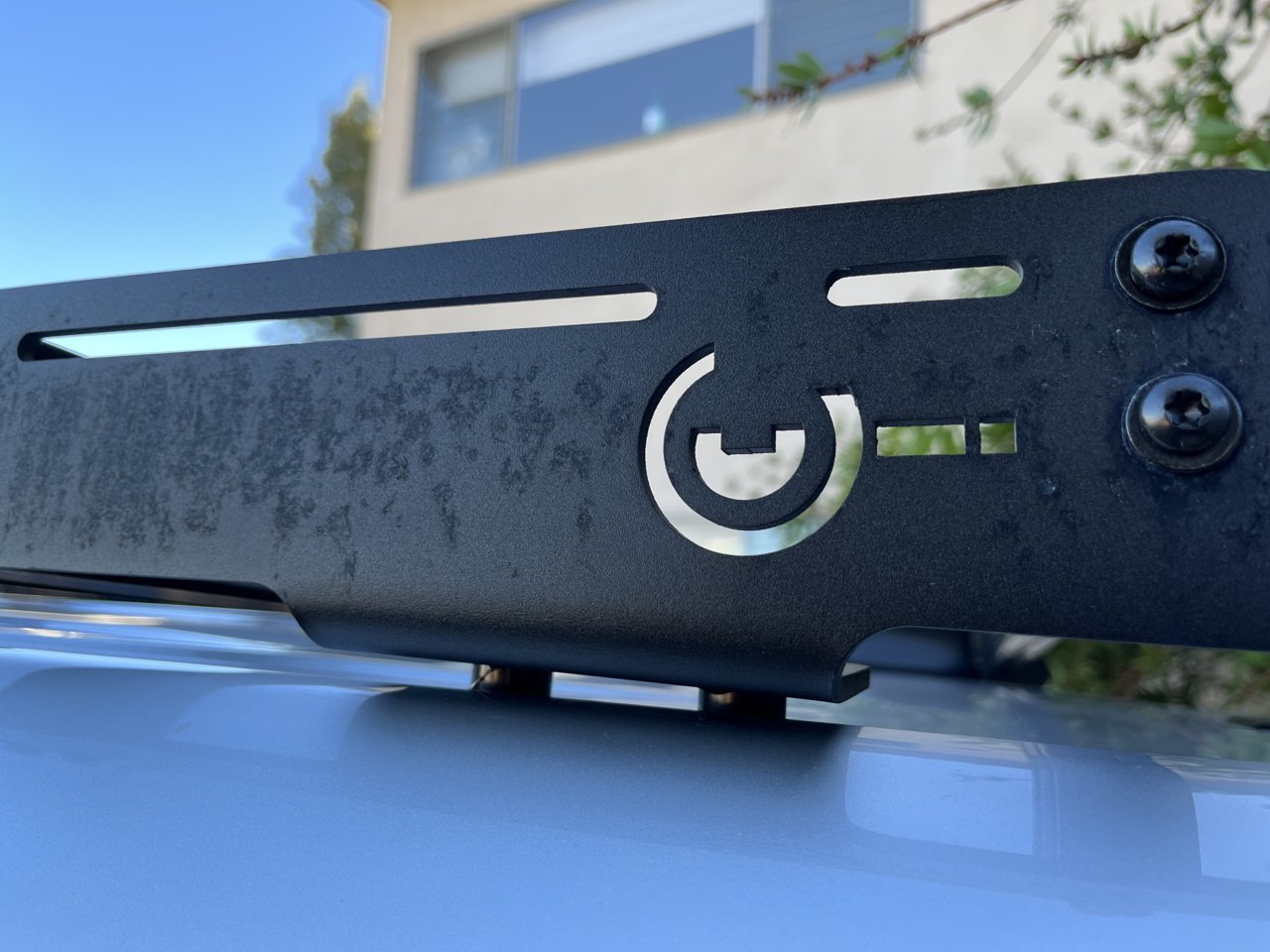 Prinsu rack water out of crossbar bolts and odd fading Toyota 4Runner