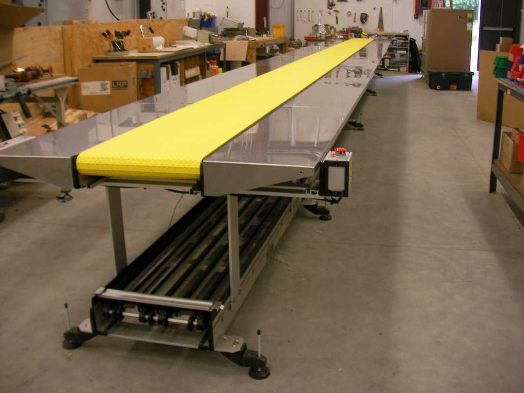 Custom Manufactured Conveyor Systems with Specialized Belting