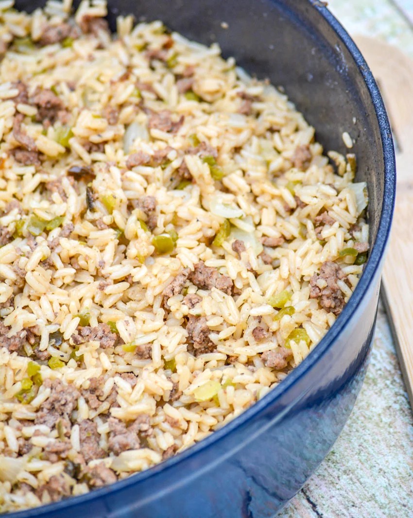 {One Pot Wonder} Dirty Rice 4 Sons 'R' Us
