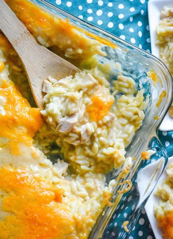 Chicken Rice Pilaf Casserole 4 Sons 'R' Us