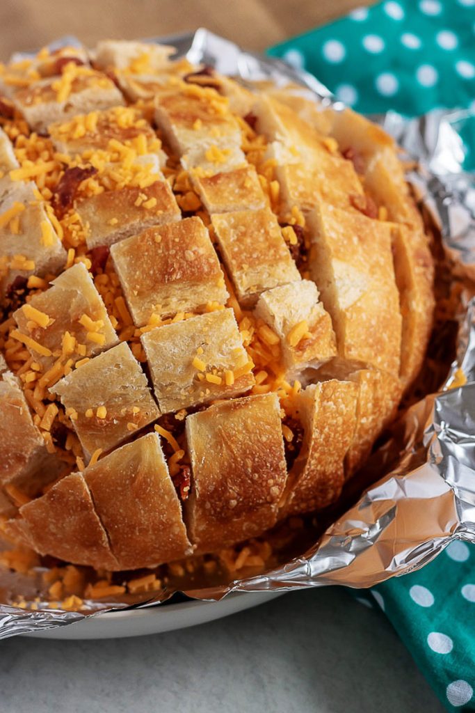 Bacon Cheddar Pull Apart Bread Recipe