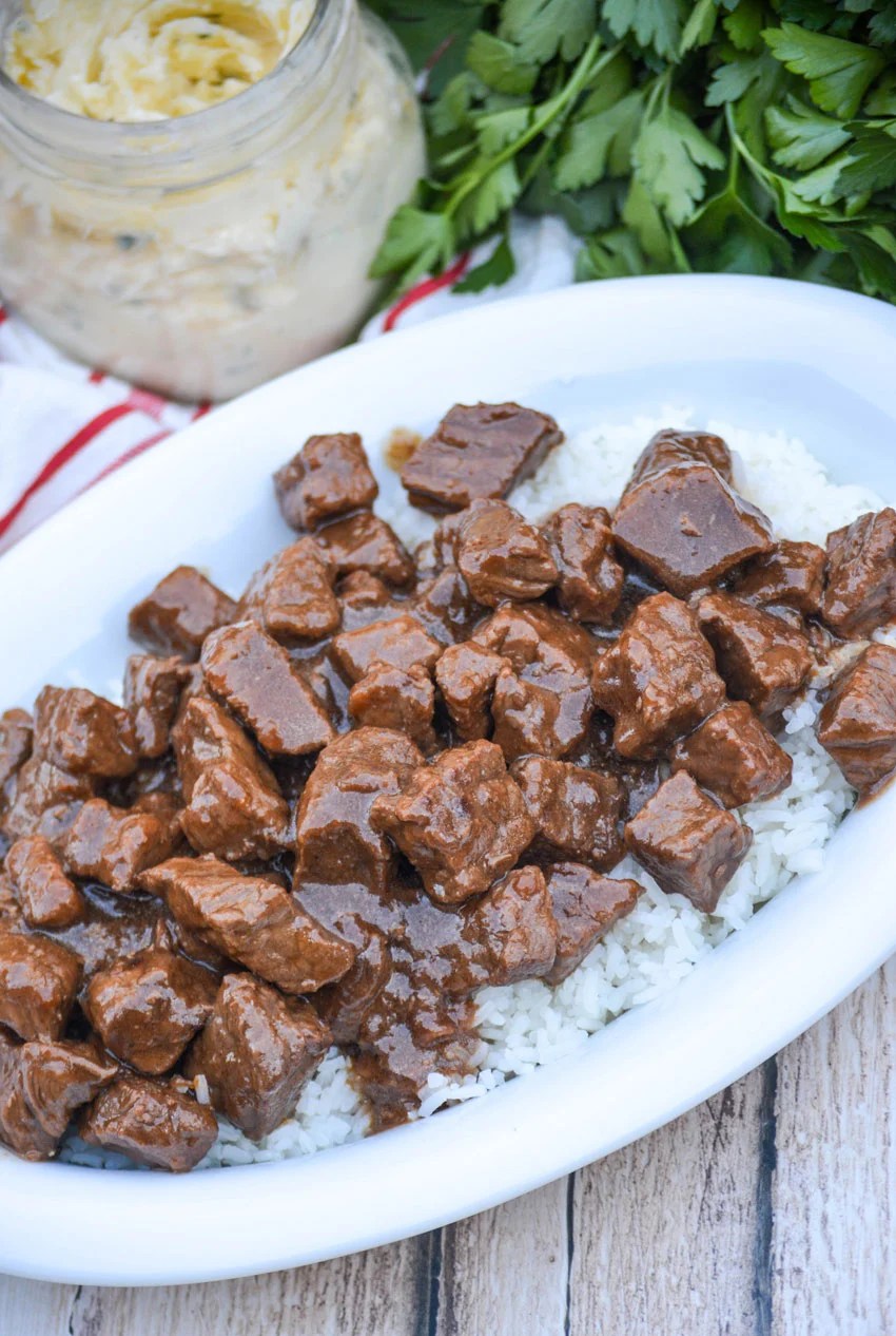 Beef Rice And Gravy Recipe