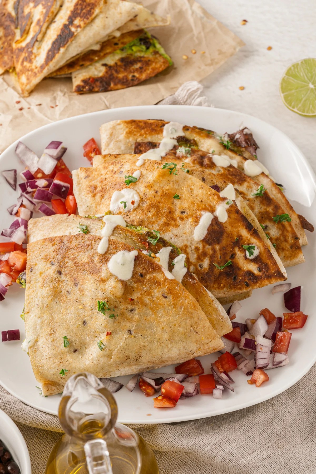 Tortilla Hack Recipe TikTok Folded Quesadillas 4 Sons 'R' Us
